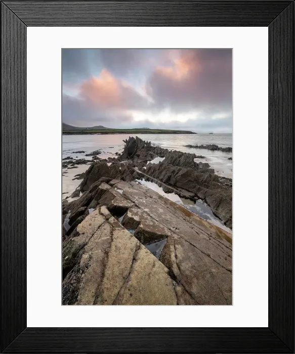 Framed Print : Sunset, Ferriters Cove, Dingle Peninsula, County Kerry, Munster, Republic of Ireland (Eire), Europe Framed Print : Sunset, Ferriters Cove, Dingle Peninsula, County Kerry, Munster, Republic of Ireland (Eire), Europe