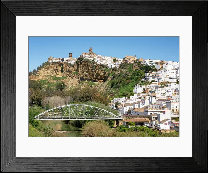 Framed Print : Arcos de la Frontera view, Pueblos Blancos region, Andalusia, Spain, Europe Framed Print : Arcos de la Frontera view, Pueblos Blancos region, Andalusia, Spain, Europe