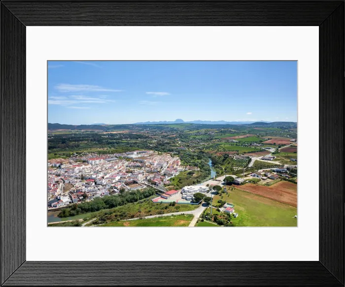 Framed Print : Drone aerial view of Arcos de la Frontera village of the Pueblos Blancos region, Andalusia, Spain, Europe Framed Print : Drone aerial view of Arcos de la Frontera village of the Pueblos Blancos region, Andalusia, Spain, Europe
