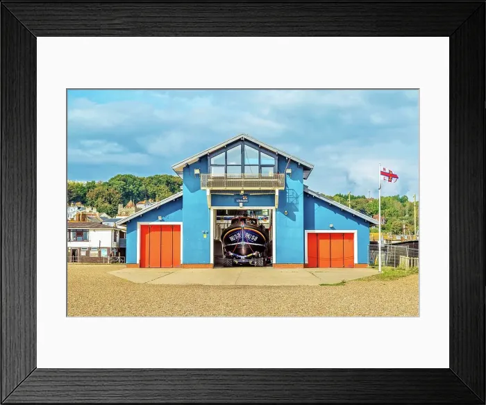 Framed Print : Hastings Lifeboat Station on The Stade (the fishermen's beach) on the seafront at Hastings, East Sussex, England, United Kingdom, Europe Framed Print : Hastings Lifeboat Station on The Stade (the fishermen's beach) on the seafront at Hastings, East Sussex, England, United Kingdom, Europe