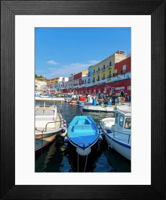 Framed Print : Small boats in the port of the colourful fishing village of Ponza, Ponza island, Pontine islands, Tyrrhenian Sea, Latina Province, Latium (Lazio), Italy, Europe Framed Print : Small boats in the port of the colourful fishing village of Ponza, Ponza island, Pontine islands, Tyrrhenian Sea, Latina Province, Latium (Lazio), Italy, Europe