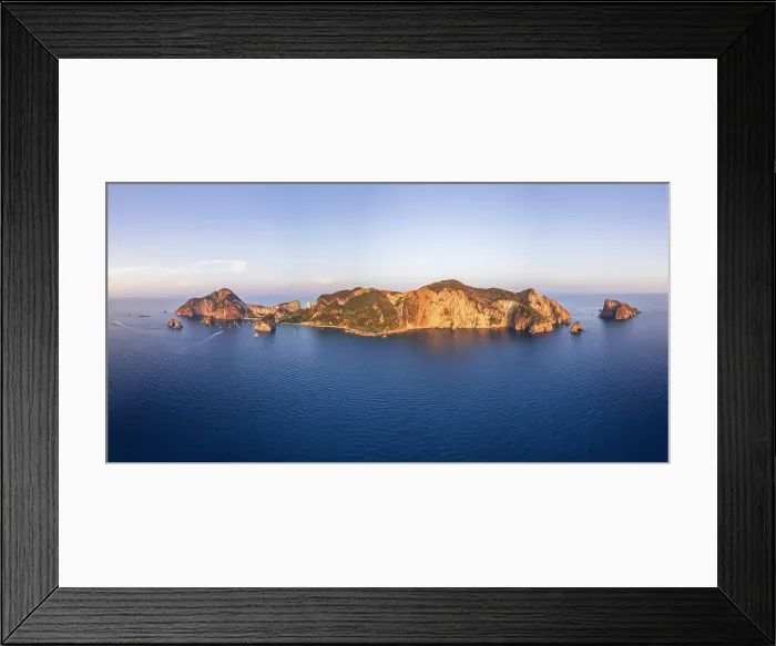 Framed Print : Panoramic aerial view of the island of Palmarola in the blue waters of the Tyrrhenian sea, Ponza municipality, Pontine archipelago, Latina Province, Latium (Lazio), Italy, Europe Framed Print : Panoramic aerial view of the island of Palmarola in the blue waters of the Tyrrhenian sea, Ponza municipality, Pontine archipelago, Latina Province, Latium (Lazio), Italy, Europe