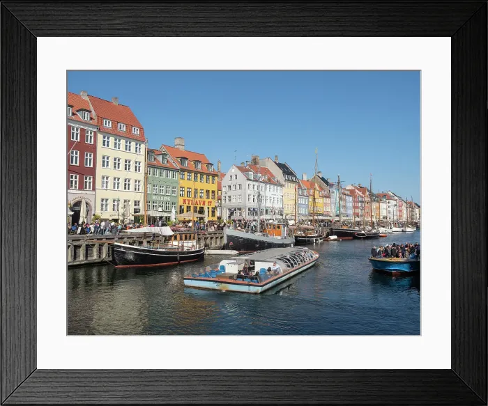 Framed Print : Harbour cruise boats, Nyhavn Harbour, Copenhagen, Denmark, Scandinavia, Europe Framed Print : Harbour cruise boats, Nyhavn Harbour, Copenhagen, Denmark, Scandinavia, Europe