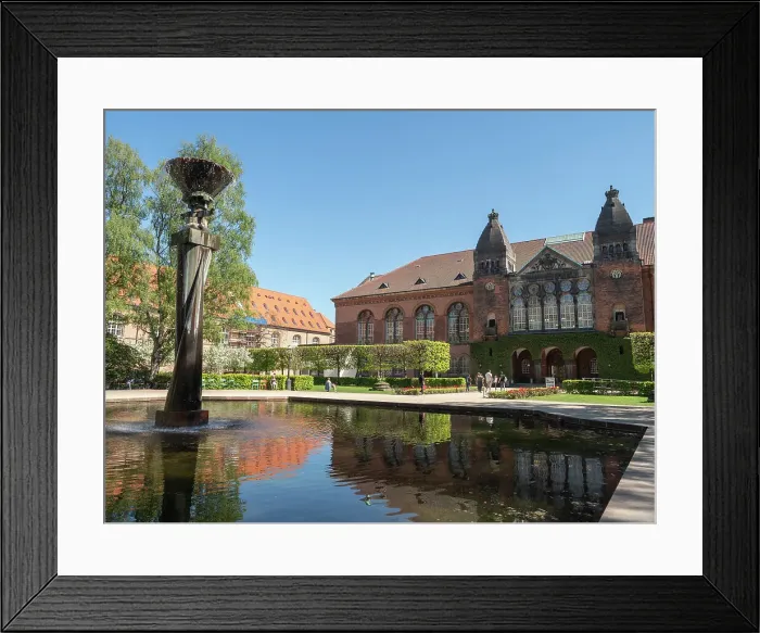 Framed Print : Royal Library Gardens, Copenhagen, Denmark, Scandinavia, Europe Framed Print : Royal Library Gardens, Copenhagen, Denmark, Scandinavia, Europe