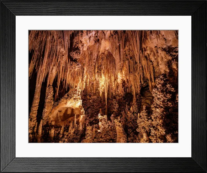 Framed Print : Inside the Big Room at Carlsbad Caverns National Park, UNESCO World Heritage Site, located in the Guadalupe Mountains, New Mexico, United States of America, North America Framed Print : Inside the Big Room at Carlsbad Caverns National Park, UNESCO World Heritage Site, located in the Guadalupe Mountains, New Mexico, United States of America, North America