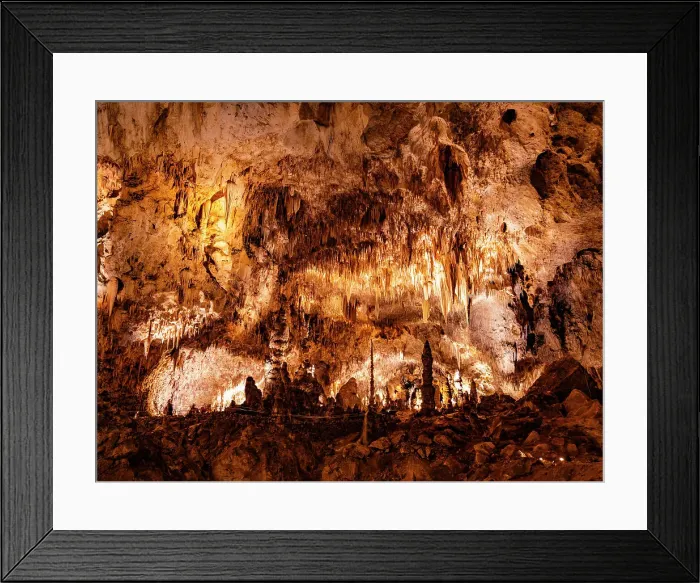 Framed Print : Inside the Big Room at Carlsbad Caverns National Park, UNESCO World Heritage Site, located in the Guadalupe Mountains, New Mexico, United States of America, North America Framed Print : Inside the Big Room at Carlsbad Caverns National Park, UNESCO World Heritage Site, located in the Guadalupe Mountains, New Mexico, United States of America, North America