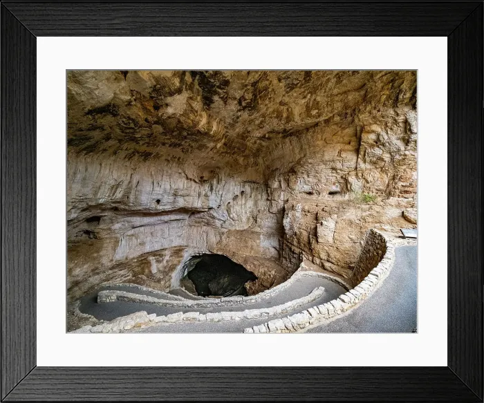 Framed Print : Entrance to the main cave at Carlsbad Caverns National Park, UNESCO World Heritage Site, located in the Guadalupe Mountains, New Mexico, United States of America, North America Framed Print : Entrance to the main cave at Carlsbad Caverns National Park, UNESCO World Heritage Site, located in the Guadalupe Mountains, New Mexico, United States of America, North America