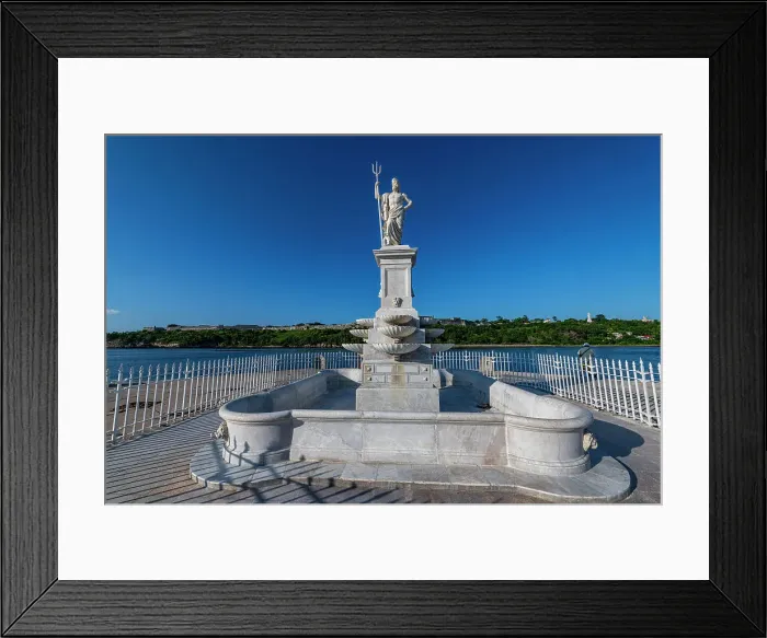 Framed Print : Neptune fountain, Havana, Cuba, West Indies, Central America Framed Print : Neptune fountain, Havana, Cuba, West Indies, Central America