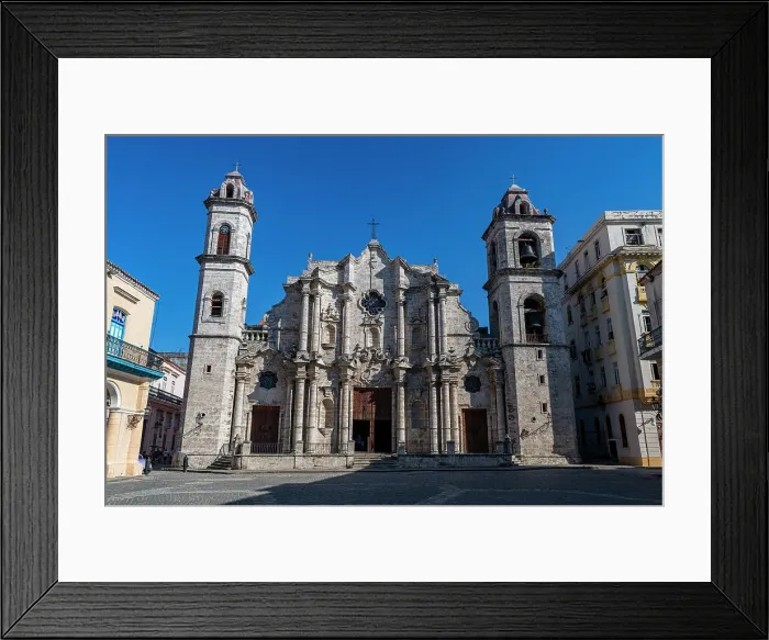 Framed Print : Cathedral in the old town of Havana, UNESCO World Heritage Site, Havana, Cuba, West Indies, Central America Framed Print : Cathedral in the old town of Havana, UNESCO World Heritage Site, Havana, Cuba, West Indies, Central America