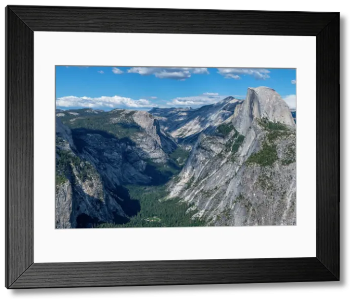 Framed Print : View over Yosemite National Park with Half Dome, UNESCO World Heritage Site, California, United States of America, North America Framed Print : View over Yosemite National Park with Half Dome, UNESCO World Heritage Site, California, United States of America, North America