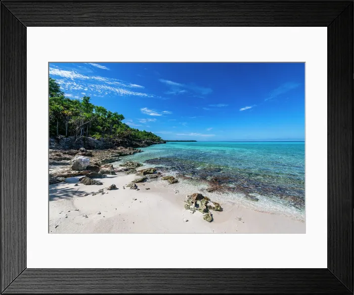Framed Print : White sand beach in the Parque Nacional Marino de Punta Frances Punta Pedernales, Isla de la Juventud (Isle of Youth), Cuba, West Indies, Central America Framed Print : White sand beach in the Parque Nacional Marino de Punta Frances Punta Pedernales, Isla de la Juventud (Isle of Youth), Cuba, West Indies, Central America