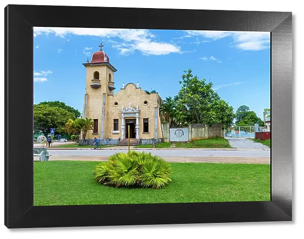 Colonial center of Nueva Gerona, Isla de la Juventud (Isle of Youth), Cuba, West Indies, Central America