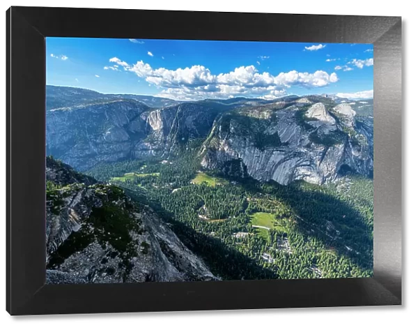 View over Yosemite National Park, UNESCO World Heritage Site, California, United States of America, North America