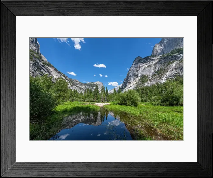 Framed Print : Mirror Lake in the Tenaya Canyon, Yosemite National Park, UNESCO World Heritage Site, California, United States of America, North America Framed Print : Mirror Lake in the Tenaya Canyon, Yosemite National Park, UNESCO World Heritage Site, California, United States of America, North America