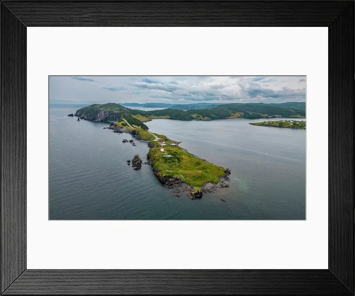 Framed Print : Aerial of the historic town of Trinity, Bonavista Peninsula, Newfoundland, Canada, North America Framed Print : Aerial of the historic town of Trinity, Bonavista Peninsula, Newfoundland, Canada, North America
