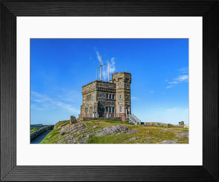 Framed Print : Signal Hill National Historic Site, St. John's, Newfoundland, Canada, North America Framed Print : Signal Hill National Historic Site, St. John's, Newfoundland, Canada, North America