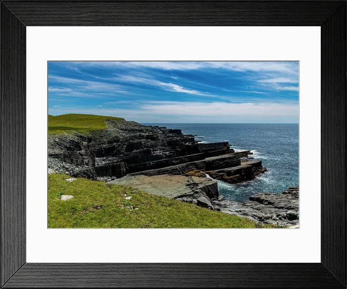 Framed Print : Precambrian fossils, Mistaken Point, UNESCO World Heritage Site, Avalon Peninsula, Newfoundland, Canada, North America Framed Print : Precambrian fossils, Mistaken Point, UNESCO World Heritage Site, Avalon Peninsula, Newfoundland, Canada, North America