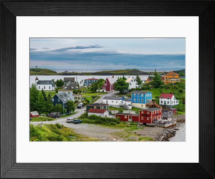 Framed Print : Historic town of Trinity, Bonavista Peninsula, Newfoundland, Canada, North America Framed Print : Historic town of Trinity, Bonavista Peninsula, Newfoundland, Canada, North America