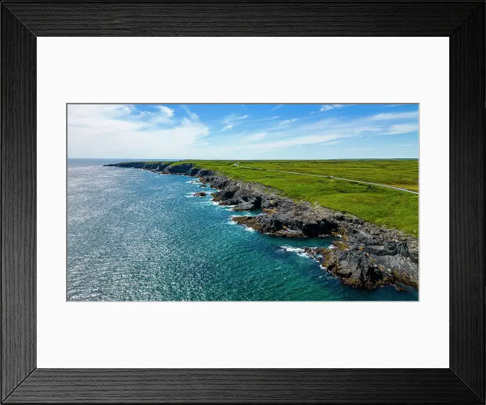 Framed Print : Coastline around Cape Race Lighthouse, Mistaken Point, UNESCO World Heritage Site, Avalon Peninsula, Newfoundland, Canada, North America Framed Print : Coastline around Cape Race Lighthouse, Mistaken Point, UNESCO World Heritage Site, Avalon Peninsula, Newfoundland, Canada, North America