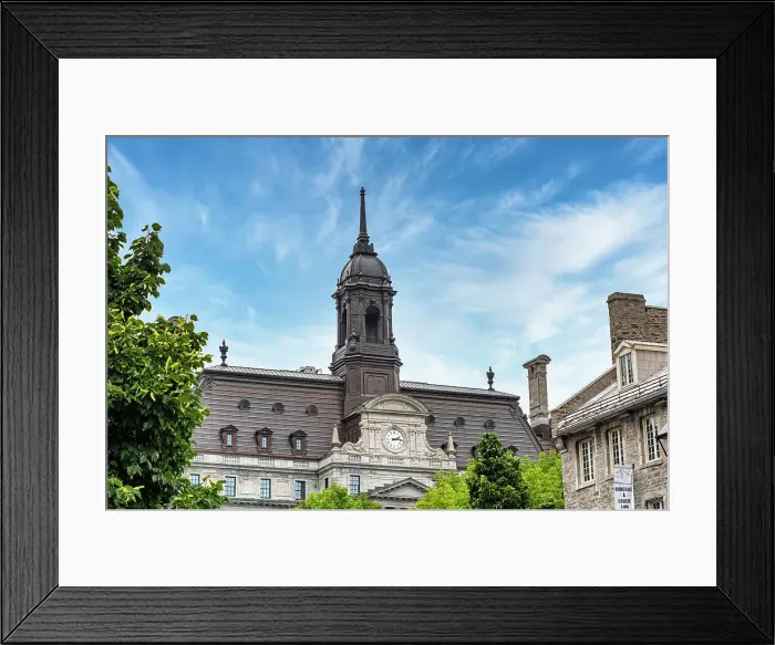 Framed Print : Old town of Montreal, Quebec, Canada, North America Framed Print : Old town of Montreal, Quebec, Canada, North America
