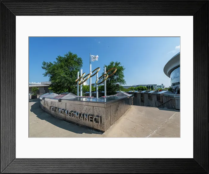 Framed Print : Olympic Park, Montreal, Quebec, Canada, North America Framed Print : Olympic Park, Montreal, Quebec, Canada, North America