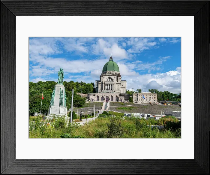Framed Print : Saint Joseph's Oratory of Mount Royal, Montreal, Quebec, Canada, North America