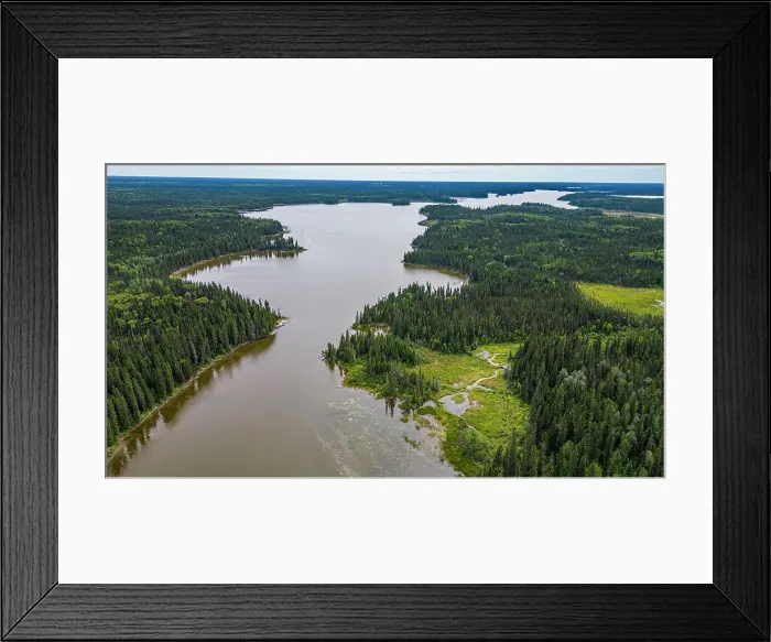 Framed Print : Aerial of the Pisew River, Pisew Falls Provincial Park, Thompson, Manitoba, Canada, North America Framed Print : Aerial of the Pisew River, Pisew Falls Provincial Park, Thompson, Manitoba, Canada, North America