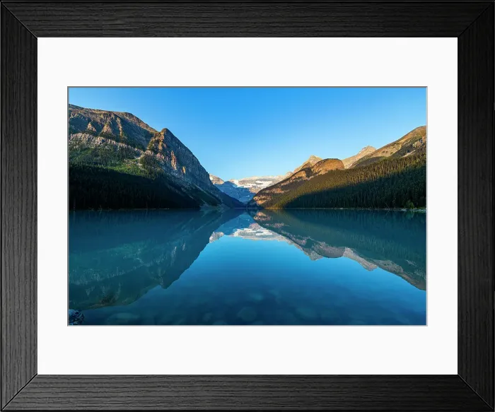 Framed Print : Sunrise at Lake Louise, Banff National Park, UNESCO World Heritage Site, Alberta, Rocky Mountains, Canada, North America Framed Print : Sunrise at Lake Louise, Banff National Park, UNESCO World Heritage Site, Alberta, Rocky Mountains, Canada, North America