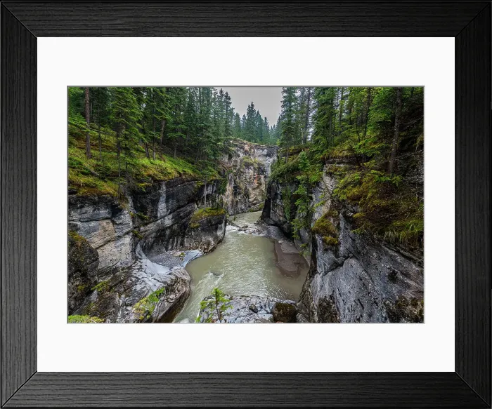 Framed Print : Maligne Canyon, Jasper National Park, UNESCO World Heritage Site, Alberta, Canadian Rockies, Canada, North America Framed Print : Maligne Canyon, Jasper National Park, UNESCO World Heritage Site, Alberta, Canadian Rockies, Canada, North America