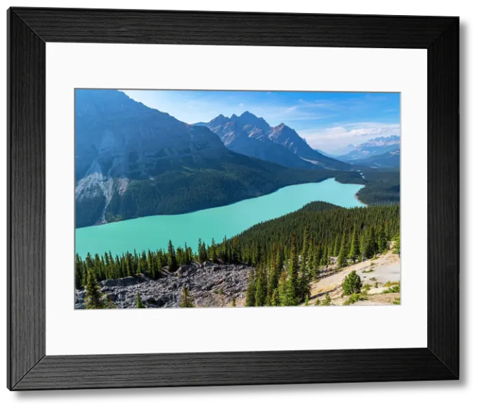 Framed Print : Turquoise Peyto Lake, Glacier Parkway, Banff National Park, UNESCO World Heritage Site, Alberta, Canadian Rockies, Canada, North America Framed Print : Turquoise Peyto Lake, Glacier Parkway, Banff National Park, UNESCO World Heritage Site, Alberta, Canadian Rockies, Canada, North America