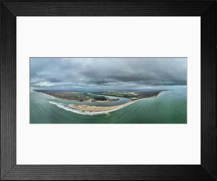 Framed Print : Aerial of the River mouth of the River Cuanza, Angola, Africa Framed Print : Aerial of the River mouth of the River Cuanza, Angola, Africa