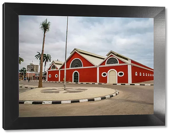 Colonial building, Benguela, Angola, Africa