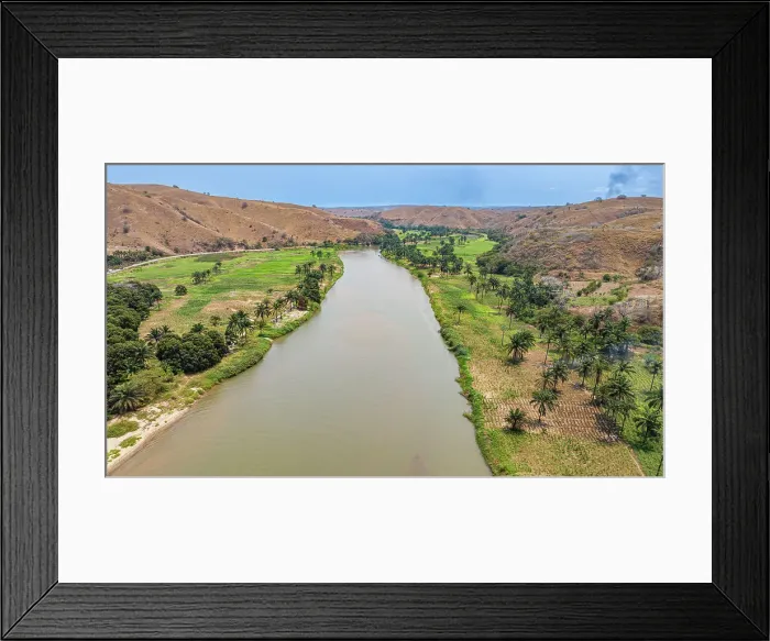 Framed Print : Aerial of the Cuvo River (Rio Keve) near the Binga waterfalls, Kwanza Sul, Angola, Africa Framed Print : Aerial of the Cuvo River (Rio Keve) near the Binga waterfalls, Kwanza Sul, Angola, Africa