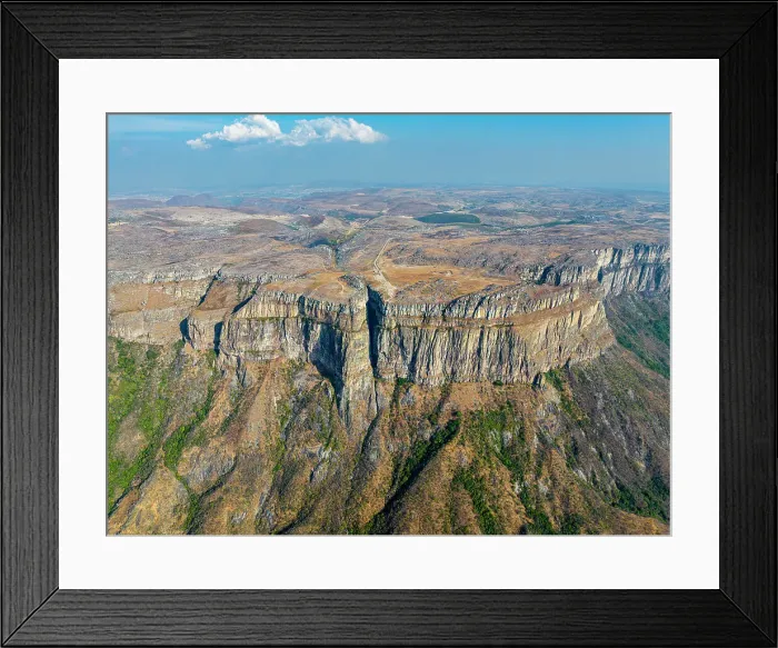 Framed Print : Aerial of the Tundavala Gap, great escarpment Serra da Leba, Lubango, Angola, Africa Framed Print : Aerial of the Tundavala Gap, great escarpment Serra da Leba, Lubango, Angola, Africa
