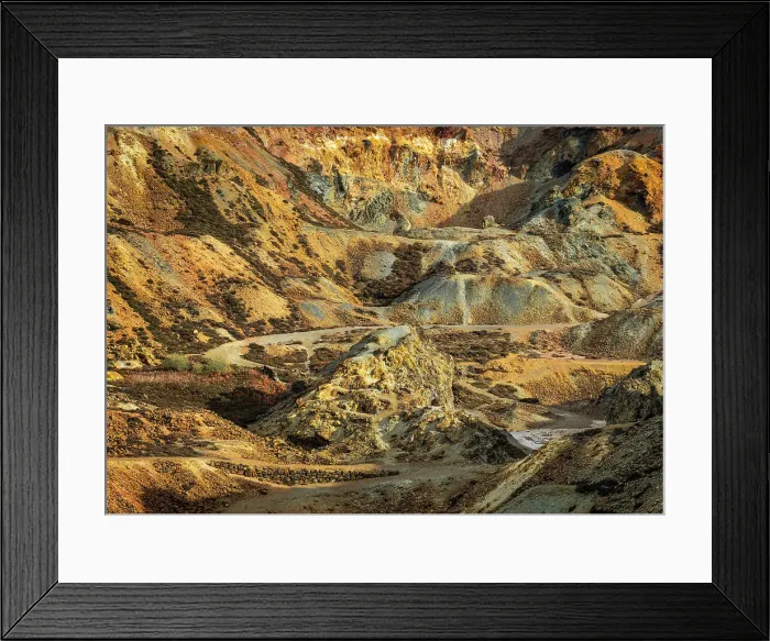 Framed Print : Mynydd Parys Mountain, copper mine, Anglesey, Wales, United Kingdom, Europe Framed Print : Mynydd Parys Mountain, copper mine, Anglesey, Wales, United Kingdom, Europe