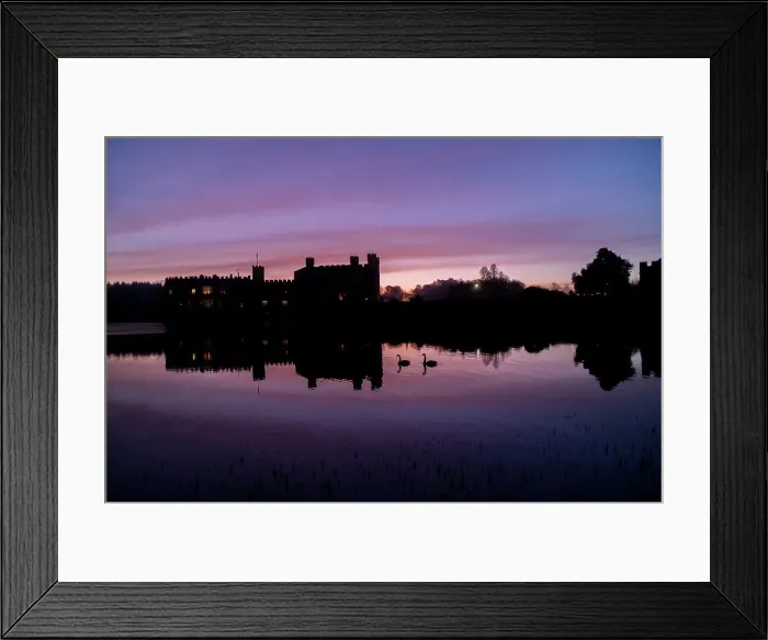 Framed Print : Leeds Castle at dawn, near Maidstone, Kent, England, United Kingdom, Europe Framed Print : Leeds Castle at dawn, near Maidstone, Kent, England, United Kingdom, Europe