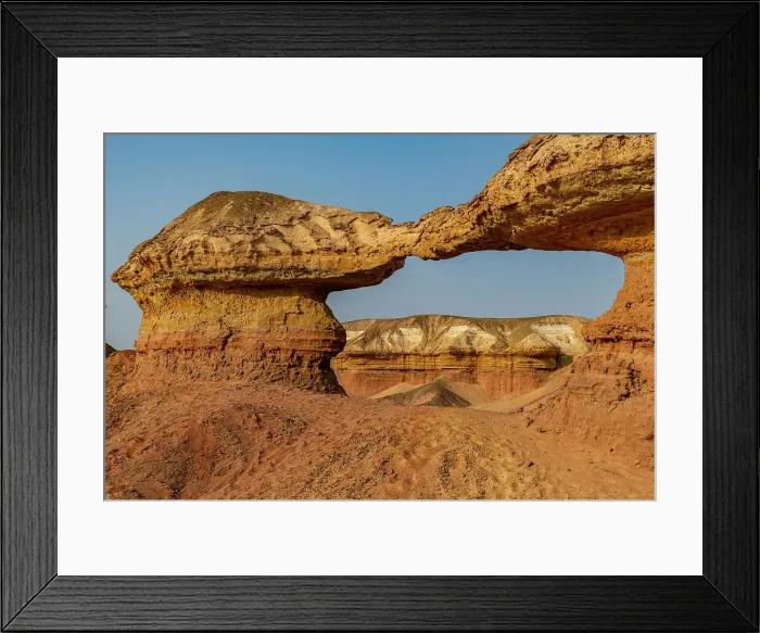 Framed Print : Sandstone arch, Namibe (Namib) desert, Iona National Park, Namibe, Angola, Africa Framed Print : Sandstone arch, Namibe (Namib) desert, Iona National Park, Namibe, Angola, Africa
