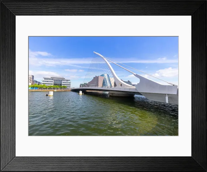 Framed Print : Samuel Beckett Bridge, River Liffey, Dublin, Republic of Ireland, Europe Framed Print : Samuel Beckett Bridge, River Liffey, Dublin, Republic of Ireland, Europe