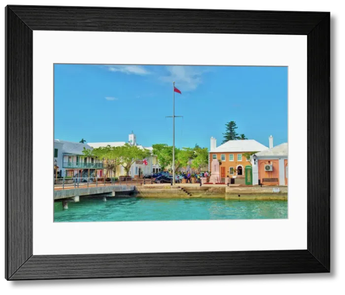 Framed Print : Historic Town of St. George's, UNESCO World Heritage Site, in Bermuda, Atlantic, North America Framed Print : Historic Town of St. George's, UNESCO World Heritage Site, in Bermuda, Atlantic, North America