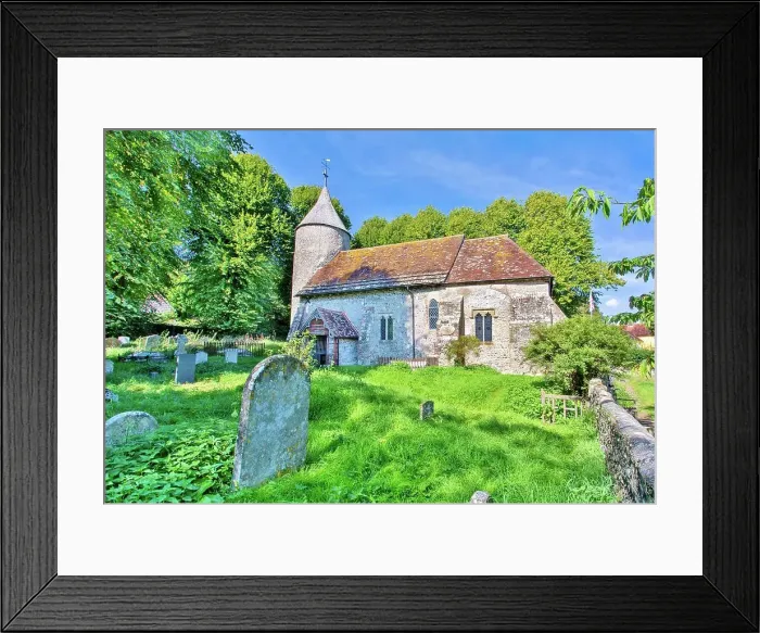 Framed Print : St. Peter's Church, built in the 12th century, one of only three churches in Sussex with a round tower, Southease, near Lewes, East Sussex, England, United Kingdom, Europe Framed Print : St. Peter's Church, built in the 12th century, one of only three churches in Sussex with a round tower, Southease, near Lewes, East Sussex, England, United Kingdom, Europe