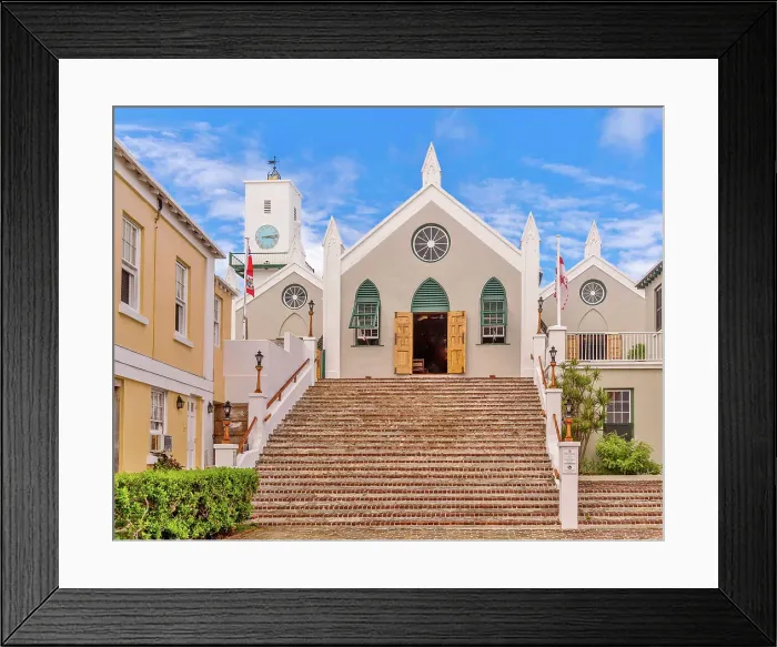 Framed Print : St. Peter's Church, the oldest Anglican Church still in use outside Britain, dating back to the 17th century, St. George's, UNESCO World Heritage Site, Bermuda, Atlantic, North America Framed Print : St. Peter's Church, the oldest Anglican Church still in use outside Britain, dating back to the 17th century, St. George's, UNESCO World Heritage Site, Bermuda, Atlantic, North America