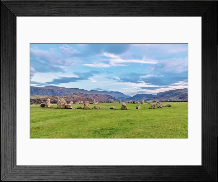Framed Print : Castlerigg Stone Circle, dating from the Neolithic era, around 3000 BC, near Keswick, Lake District National Park, UNESCO World Heritage Site, Cumbria, England, United Kingdom, Europe Framed Print : Castlerigg Stone Circle, dating from the Neolithic era, around 3000 BC, near Keswick, Lake District National Park, UNESCO World Heritage Site, Cumbria, England, United Kingdom, Europe