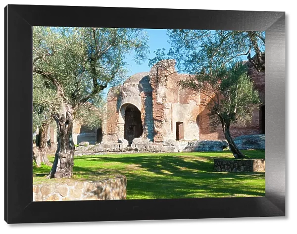 Small Baths, Hadrian's Villa, UNESCO World Heritage Site, Tivoli, Province of Rome, Latium (Lazio), Italy, Europe