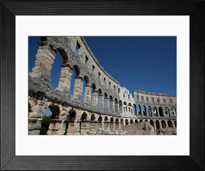 Framed Print : Pula Arena, Roman Amphitheater, constructed between 27 BC and 68 AD, Pula, Croatia, Europe Framed Print : Pula Arena, Roman Amphitheater, constructed between 27 BC and 68 AD, Pula, Croatia, Europe