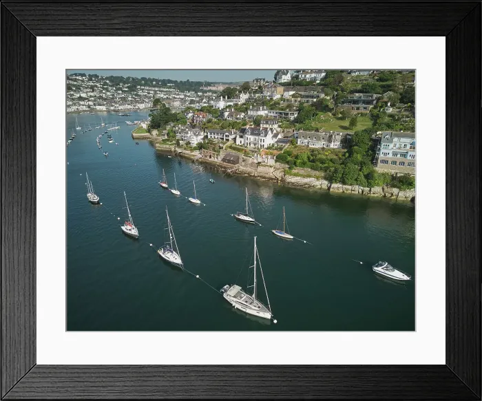 Framed Print : An aerial view into the mouth of the River Dart, with Kingswear nearest, towards the right, and Dartmouth in the distance, south coast of Devon, England, United Kingdom, Europe Framed Print : An aerial view into the mouth of the River Dart, with Kingswear nearest, towards the right, and Dartmouth in the distance, south coast of Devon, England, United Kingdom, Europe