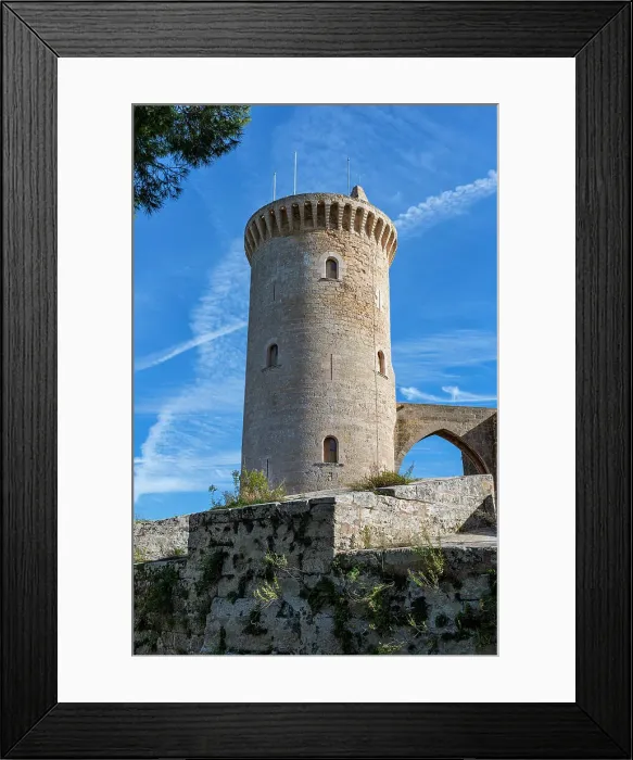 Framed Print : Bellver Castle, Palma, Mallorca, Balearic islands, Spain, Mediterranean, Europe Framed Print : Bellver Castle, Palma, Mallorca, Balearic islands, Spain, Mediterranean, Europe