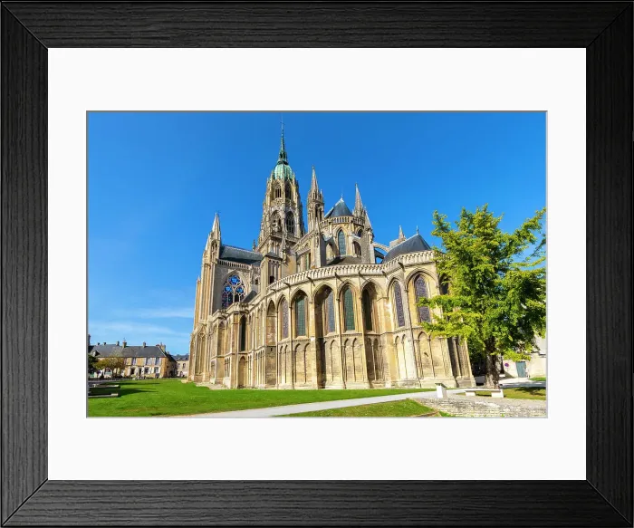 Framed Print : The Exterior of Bayeux Cathedral, Bayeux, Normandy, France, Europe Framed Print : The Exterior of Bayeux Cathedral, Bayeux, Normandy, France, Europe