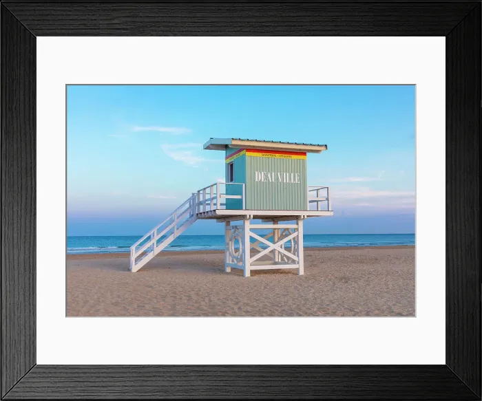 Framed Print : The Lifeguard Lookout Station on The Beach at Deauville, Calvados, Cote Fleurie, Deauville, Normandy, France, Europe Framed Print : The Lifeguard Lookout Station on The Beach at Deauville, Calvados, Cote Fleurie, Deauville, Normandy, France, Europe