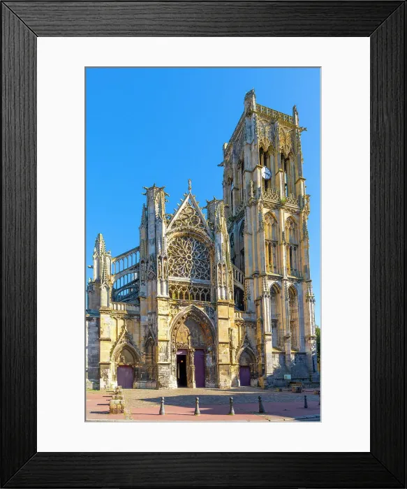 Framed Print : St. Jacques Church, Dieppe, Normandy, France, Europe Framed Print : St. Jacques Church, Dieppe, Normandy, France, Europe