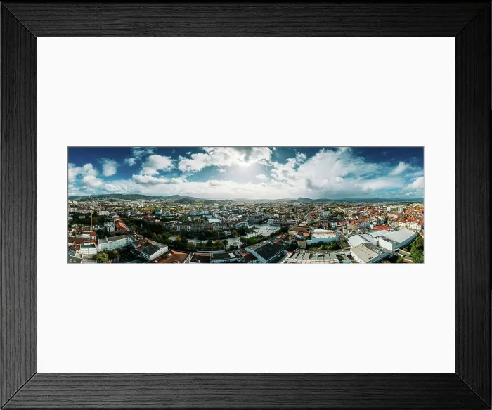 Framed Print : Aerial drone panoramic view of Braga, known for its religious heritage including Bom Jesus do Monte complex, and medieval Braga Cathedral, home to a Sacred Art Museum and Gothic-style Kings Chapel, Braga, Minho, Portugal, Europe Framed Print : Aerial drone panoramic view of Braga, known for its religious heritage including Bom Jesus do Monte complex, and medieval Braga Cathedral, home to a Sacred Art Museum and Gothic-style Kings Chapel, Braga, Minho, Portugal, Europe